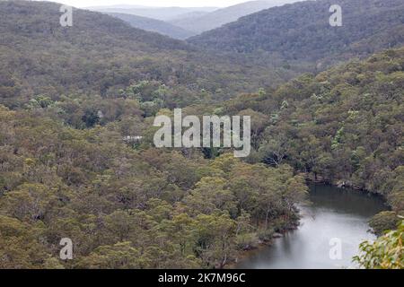 Hacking River, Royal National Park Sydney Australien Stockfoto
