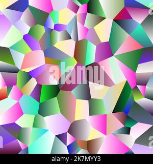 Nahtlose Textur Polygone abstrakten Hintergrund Vektor Illustration Stock Vektor