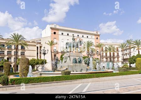 Plaza del Arenal, Jerez de la Frontera, Andalusien, Spanien Stockfoto