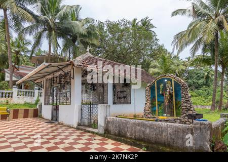 St. Anthony Chapel in Zorivaddo Ambora, Loutolim Goa - Indien Stockfoto