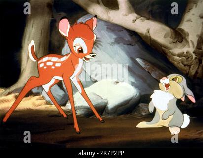 Bambi Bambi Und Klopper Stockfoto