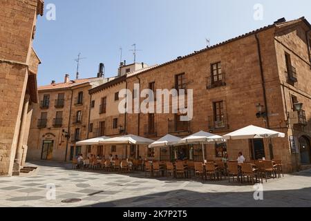 San Benito Square, Salamanca City, Spanien, Europa. Stockfoto