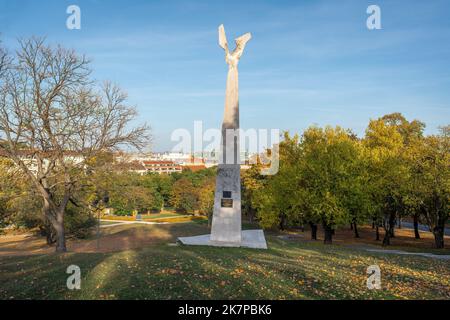 Denkmal der Revolution von 1956s im Taban Park - Budapest, Ungarn Stockfoto