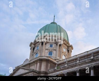 Budaer Burg Königlicher Palast Dom - Budapest, Ungarn Stockfoto