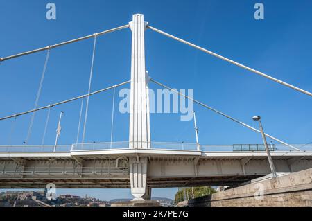 Elisabeth-Brücke - Budapest, Ungarn Stockfoto