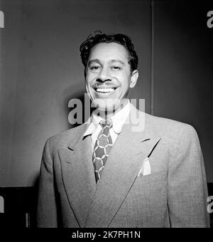 Cab Calloway, Cabell Calloway III (1907 – 1994) amerikanischer Sänger, Songwriter, Bandleader, Dirigent und Tänzer. Stockfoto