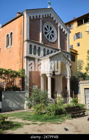 Chiesa Evangelica Luterana di Firenze oder die lutherische Kirche Florenz Italien Stockfoto