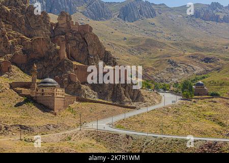 Eski Bayezid Moschee und Ahmed-i Hani Grab, Türkei Stockfoto