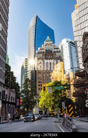 Stadtlandschaften in Vancouver, British Columbia, Kanada Stockfoto