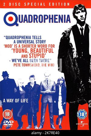 Phil Daniels Movie Poster Film: Quadrophenia (UK 1979) Regie: Franc Roddam 14 May 1979 **WARNUNG** Dieses Foto ist nur für redaktionelle Verwendung bestimmt und unterliegt dem Copyright der WHO-FILME und/oder des Fotografen, der von der Film- oder Produktionsfirma beauftragt wurde und darf nur durch Publikationen im Zusammenhang mit der Bewerbung des oben genannten Films reproduziert werden. Eine obligatorische Gutschrift für DIE FILME DER WHO ist erforderlich. Der Fotograf sollte auch bei Bekanntwerden des Fotos gutgeschrieben werden. Ohne schriftliche Genehmigung der Film Company kann keine kommerzielle Nutzung gewährt werden. Stockfoto