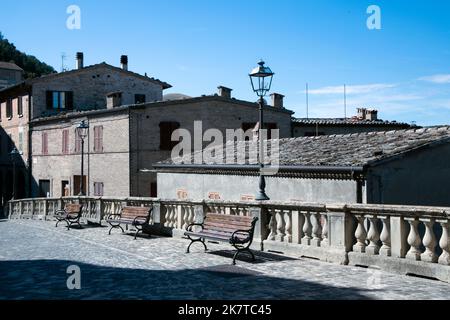 Sassocorvaro, Pesaro Urbino, Marken, Italien, Europa Stockfoto