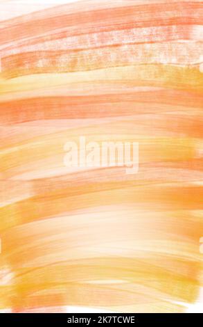 Orangefarbener, gelber und roter Aquarellhintergrund. Abstrakt Eleganter Diagonaler Gelber Hintergrund. Abstraktes Gelbes Muster. Quadratische Textur Stockfoto