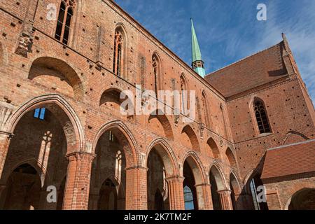 Ehemalige Zisterzienserabtei Kloster Chorin im gotischen Stil, Deutschland Stockfoto