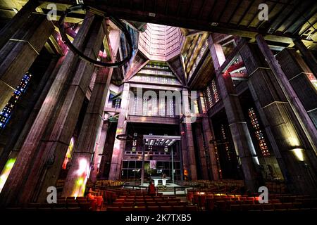 Le Havre (Nordwestfrankreich): St. Joseph's Church, Gebäude registriert als National Historic Landmark (Französisch "Monument historique") und UNESCO wo Stockfoto