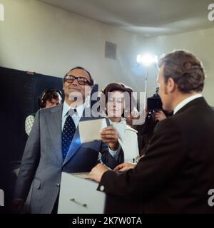 Am Morgen meines Todes, Fernsehfilm, Deutschland 1974, Regie: Oswald Döpke, Darsteller: Werner Kreindl, Rosemarie Fendel Stockfoto
