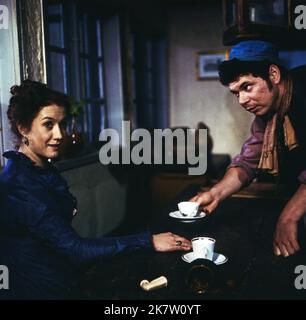 Am Morgen meines Todes, Fernsehfilm, Deutschland 1986, Regie: Rainer Wolffhardt, Darsteller: Ilse Matheis, Hans Nitschke Stockfoto