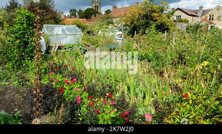 Zuteilungen in Helmsley, Yorkshire, Großbritannien - John Gollop Stockfoto