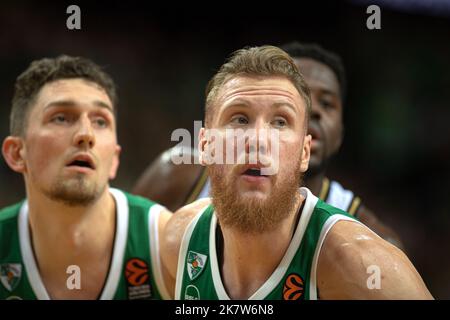 2022 10 18. Kaunas, Litauen. Basketball. Euroleague. Zalgiris Kaunas - Virtus Segafredo Bologna - 68 - 65. Stockfoto