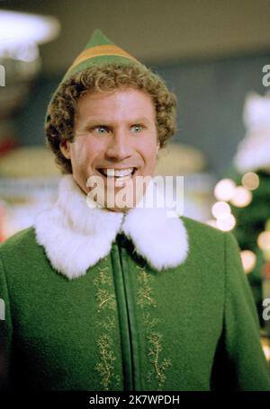 Elf 2003 Will Ferrell Stockfoto