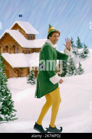 Elf 2003 Will Ferrell Stockfoto