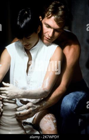 Ghost 1990 Demi Moore Und Patrick Swayze Stockfoto