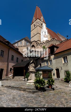 Weissenkirchen in der Wachau, Niederösterreich Stockfoto