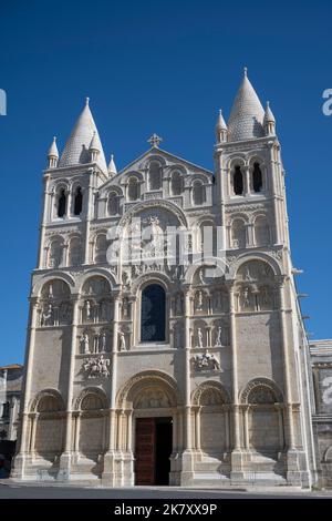 Kathedrale Von Angoulême, Angoulême, Charente, Nouvelle-Aquitaine, Frankreich Stockfoto