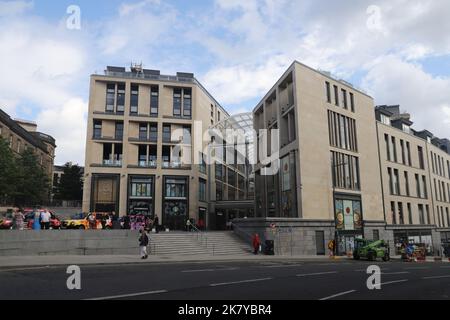 Außenansicht des St James Quarter Shopping Centre Edinburgh Schottland Juni 2022 Stockfoto