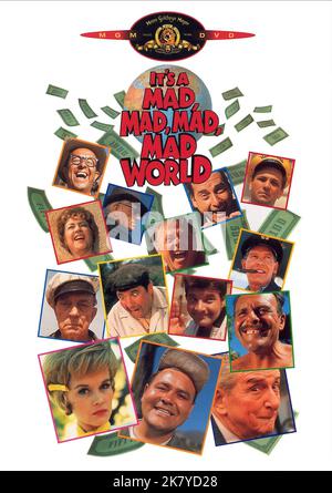 Film Poster Film: IT'S A Mad, Mad, Mad, Mad World (USA 1963) Regie: Stanley Kramer 07 November 1963 **WARNUNG** Dieses Foto ist nur für redaktionelle Verwendung bestimmt und unterliegt dem Copyright von UNITED ARTISTS und/oder dem von der Film- oder Produktionsgesellschaft beauftragten Fotografen und kann nur durch Publikationen im Zusammenhang mit der Bewerbung des oben genannten Films reproduziert werden. Eine obligatorische Gutschrift für UNITED ARTISTS ist erforderlich. Der Fotograf sollte auch bei Bekanntwerden des Fotos gutgeschrieben werden. Ohne schriftliche Genehmigung der Film Company kann keine kommerzielle Nutzung gewährt werden. Stockfoto