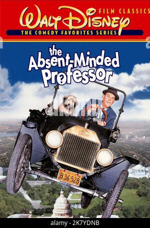 Fred Macmurray Film: The Abwesend Minded Professor (1964) Charaktere: Prof. Ned Brainard Regie: Robert Stevenson 16 March 1961 **WARNUNG** Dieses Foto ist nur für redaktionelle Zwecke bestimmt und unterliegt dem Copyright von DISNEY und/oder dem Fotografen, der von der Film- oder Produktionsfirma beauftragt wurde, und kann nur von Publikationen im Zusammenhang mit der Bewerbung des oben genannten Films reproduziert werden. Eine obligatorische Gutschrift an DISNEY ist erforderlich. Der Fotograf sollte auch bei Bekanntwerden des Fotos gutgeschrieben werden. Ohne schriftliche Genehmigung der Film Company kann keine kommerzielle Nutzung gewährt werden. Stockfoto