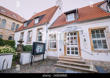 24. Juli 2022, Osnabruck, Deutschland: Marcel Callo House Museum und Jugendzentrum Stockfoto