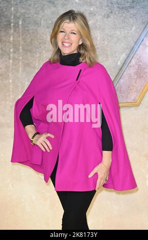 Foto muss gutgeschrieben werden ©Alpha Press 085000 18/10/2022 Kate Garraway Black Adam UK Premiere in London Stockfoto