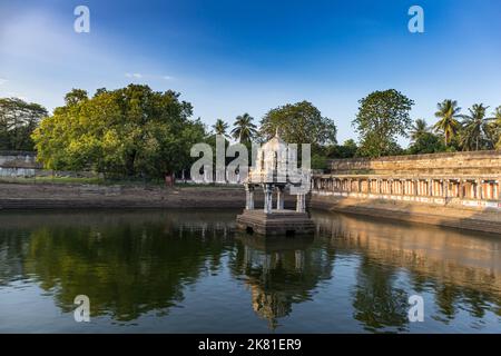 Ekambareswarar Tempel (Ekambaranathar Tempel) ist ein Hindu-Tempel der Gottheit Shiva gewidmet, in der Stadt Kanchipuram in Tamil Nadu, Indien Stockfoto