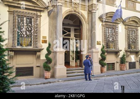 Enoteca Pinchiorri Restaurant Florenz Italien Stockfoto