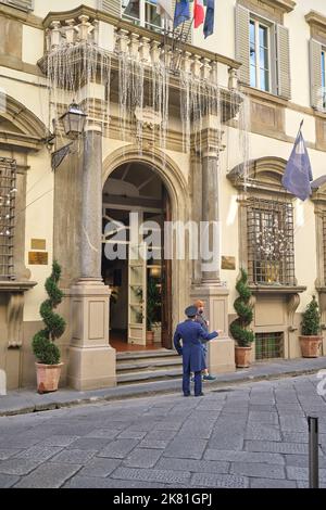 Enoteca Pinchiorri Restaurant Florenz Italien Stockfoto