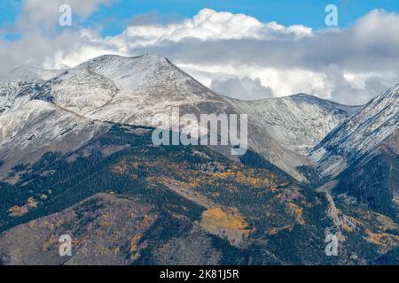 Blanca Mountain der Sangre de Cristo Bergkette in Colorado Stockfoto