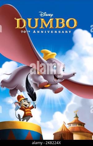 Timothy Mouse & Dumbo Poster Film Dumbo (USA 1941) Regie: Ben Sharpsteen 23. Oktober 1941 **WARNUNG** dieses Foto ist nur für redaktionelle Zwecke bestimmt und unterliegt dem Urheberrecht von WALT DISNEY und/oder dem Fotografen, der von der Film- oder Produktionsgesellschaft beauftragt wurde. Es kann nur durch Veröffentlichungen in Verbindung mit der Werbung für den oben genannten Film reproduziert werden. Es ist eine obligatorische Gutschrift für WALT DISNEY erforderlich. Der Fotograf sollte ebenfalls angerechnet werden, wenn er bekannt ist. Ohne schriftliche Genehmigung der Film Company kann keine kommerzielle Nutzung gewährt werden. Stockfoto