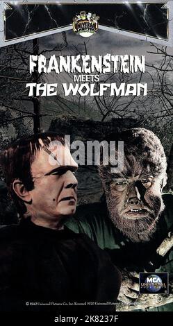 Bela Lugosi & Lon Chaney Jr. Film: Frankenstein meets the Wolf man (USA 1943) Charaktere: Monster & Lawrence Stewart Talbot Regie: Roy William Neill 05 March 1943 **WARNUNG** Dieses Foto ist nur für den redaktionellen Gebrauch bestimmt und unterliegt dem Copyright von UNIVERSAL und/oder des Fotografen, der von der Film- oder Produktionsfirma beauftragt wurde und darf nur durch Publikationen im Zusammenhang mit der Bewerbung des oben genannten Films reproduziert werden. Eine obligatorische Gutschrift an UNIVERSAL ist erforderlich. Der Fotograf sollte auch bei Bekanntwerden des Fotos gutgeschrieben werden. Ohne schriftliche Genehmigung der Film Company kann keine kommerzielle Nutzung gewährt werden. Stockfoto