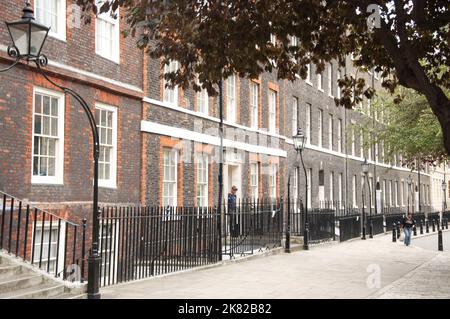 King's Bench Walk, Inner Temple, City of London, London Stockfoto