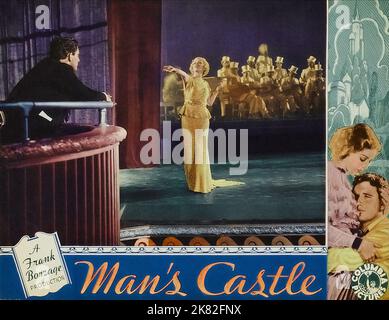 Spencer Tracy & Glenda Farrell Film: Man'S Castle (USA 1933) Charaktere: Bill, Fay La Rue Regie: Frank Borzage 27 October 1933 **WARNUNG** Dieses Foto ist nur für redaktionelle Zwecke bestimmt und unterliegt dem Copyright von COLUMBIA PICTURES und/oder des Fotografen, der von der Film- oder Produktionsfirma beauftragt wurde und darf nur von Publikationen im Zusammenhang mit der Bewerbung des oben genannten Films reproduziert werden. Eine obligatorische Gutschrift für COLUMBIA PICTURES ist erforderlich. Der Fotograf sollte auch bei Bekanntwerden des Fotos gutgeschrieben werden. Ohne schriftliche Genehmigung der Film Company kann keine kommerzielle Nutzung gewährt werden. Stockfoto