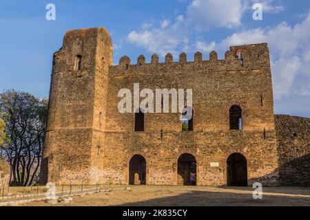 Palast von Iyasu I in der königlichen Einschließung in Gondar, Äthiopien Stockfoto