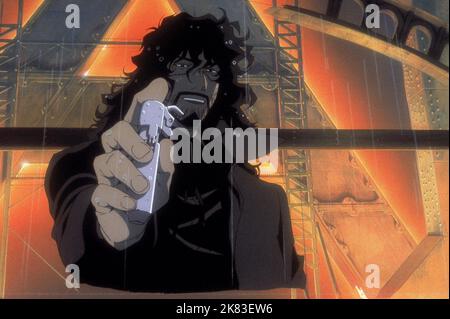 Vincent Volaju Film: Cowboy Bebop: Tengoku No Tobira (2001) Regie: Shinichiro Watanabe 01. September 2001 **WARNUNG** Dieses Foto ist nur für den redaktionellen Gebrauch bestimmt und unterliegt dem Copyright von COLUMBIA TRISTAR und/oder des Fotografen, der von der Film- oder Produktionsfirma beauftragt wurde und kann nur durch Publikationen im Zusammenhang mit der Bewerbung des oben genannten Films reproduziert werden. Eine obligatorische Gutschrift an COLUMBIA TRISTAR ist erforderlich. Der Fotograf sollte auch bei Bekanntwerden des Fotos gutgeschrieben werden. Ohne schriftliche Genehmigung der Film Company kann keine kommerzielle Nutzung gewährt werden. Stockfoto