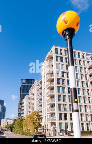 East Village London Entwicklung in Stratford, London, England, Vereinigtes Königreich, Oktober 08, 2022 Stockfoto