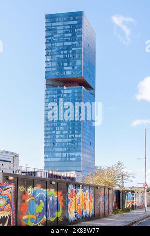 East Village London Entwicklung in Stratford, London, England, Vereinigtes Königreich, Oktober 08, 2022 Stockfoto