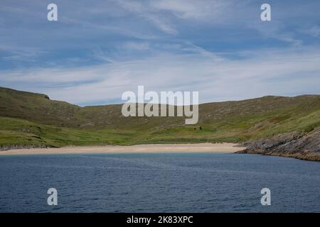 Die Insel Mingulay, Bishop's Isles, Äußere Hebriden, Schottland, Großbritannien Stockfoto