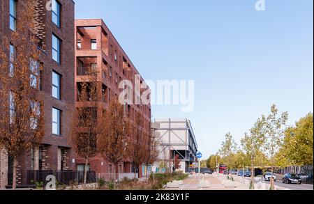 Eastwick und Sweetwater Apartment Building's, Neuentwicklung E20 in Stratford City Stockfoto