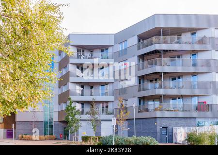 Eastwick und Sweetwater Apartment Building's, Neuentwicklung E20 in Stratford City Stockfoto