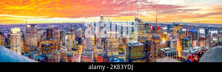 Skyline, New York City, USA Stockfoto