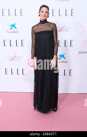20. Oktober 2022, Madrid, Madrid, Spanien: Casilda FINAT nimmt am 20. Oktober 2022 in Madrid, Spanien, an dem Charity Dinner des Elle Magazine „Cancer Ball“ im Königlichen Theater Teil (Bildnachweis: © Jack Abuin/ZUMA Press Wire) Stockfoto