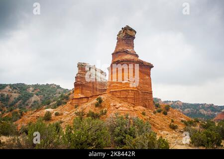 Palo Duro State Park, Texas Stockfoto